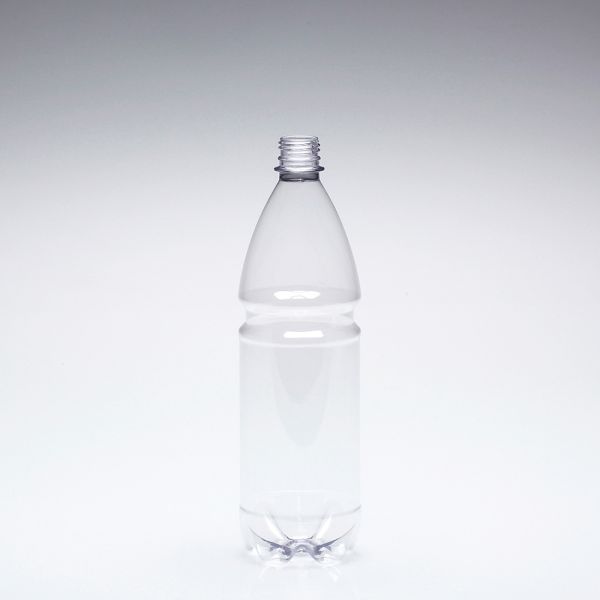1000 ml Wasserflaschen glasklar PET PET PCO28 / 1810