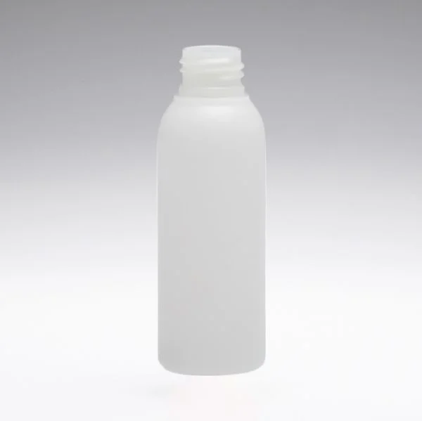 100 ml Round bottles transparent PE 24/410