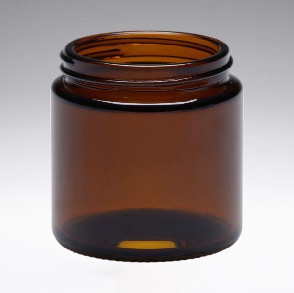 100 ml Tarros de vidrio para pomada marrón