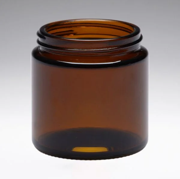 100 ml Tarros de vidrio para pomada marrón