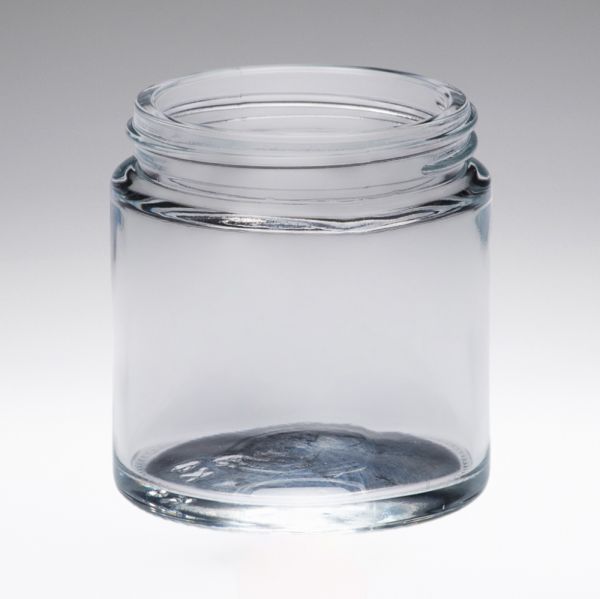 100ml Tarros de vidrio para pomada cristal transparente