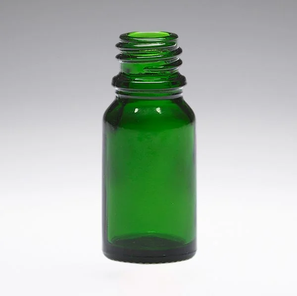 10 ml Glasflaschen grün DIN18