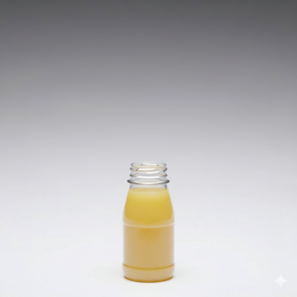 150 ml Saftflasche rund PET 38mm 2-Start