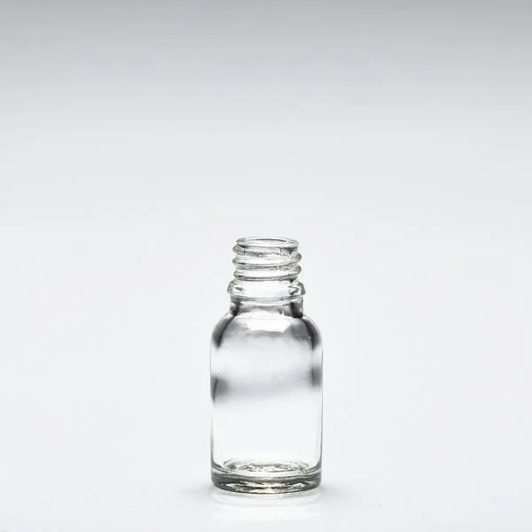 15 ml Glasflaschen transparent DIN18