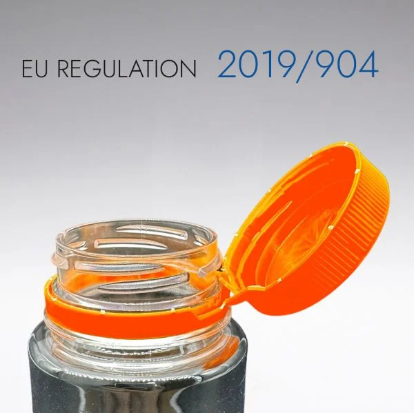Tamper-evident cap orange 38mm 2-Start Tethered