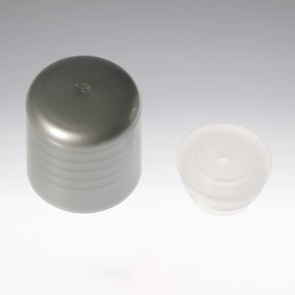 Tappo a vite argento con riduttore Ø 4 mm 24/410