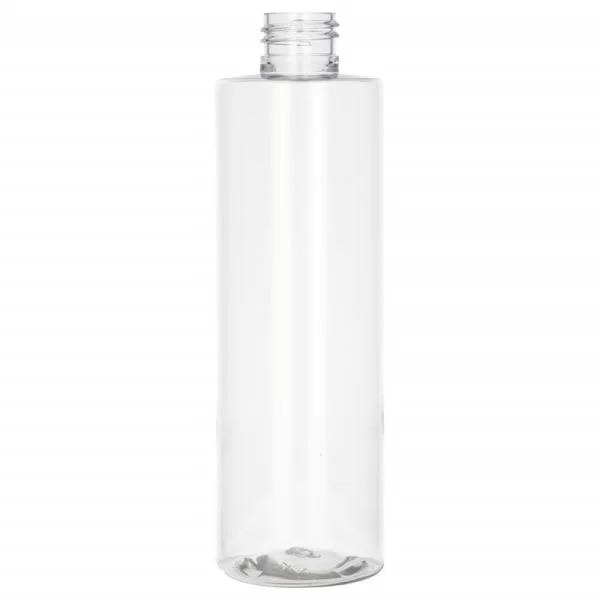 250 ml Bottiglie cilindriche in PET trasparente 24/410