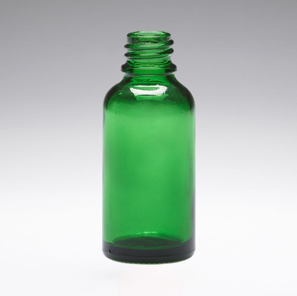 30 ml Glasflaschen grün DIN18