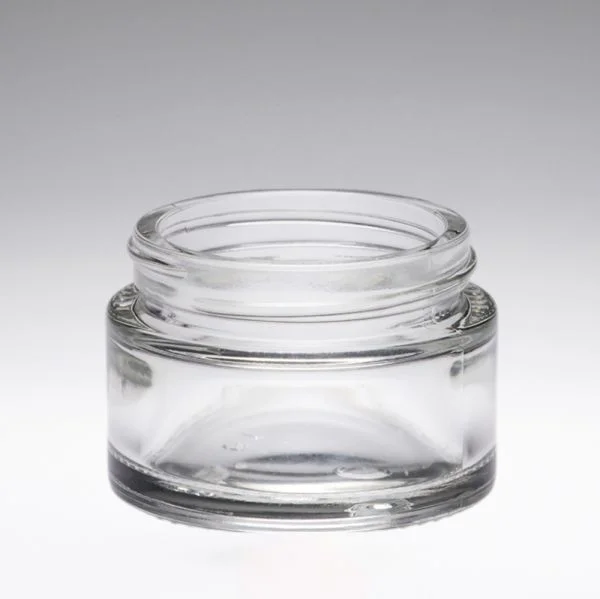 30 ml Tarros de vidrio para pomada cristal transparente