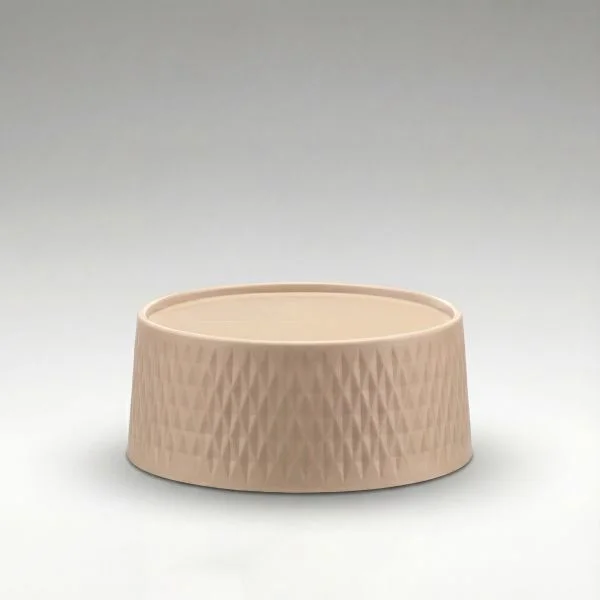 Screw cap cream with TPE insert