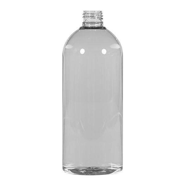 500 ml PET Flasche rund Recycling 24/410