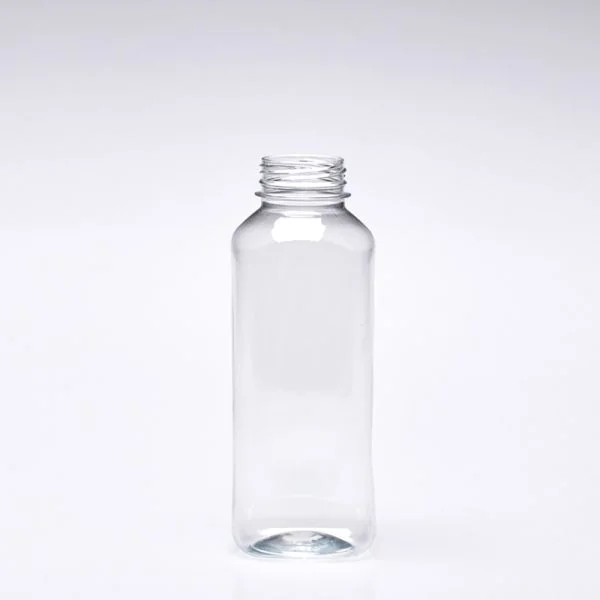 500 ml Bottiglia per succhi di frutta quadrata PET 38 mm 3-Start