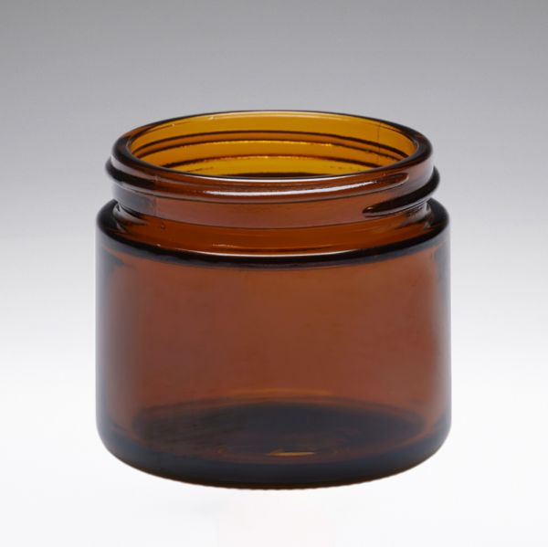 50 ml Tarros de vidrio para pomada marrón