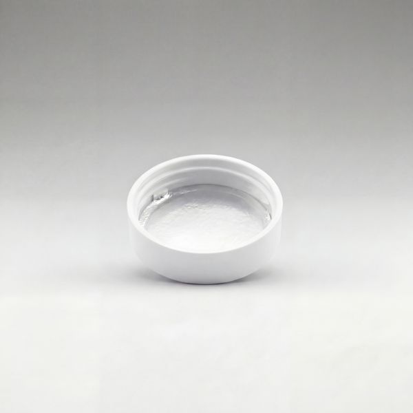 Schraubverschluss weiss glänzend mit Sealing Liner 38/400