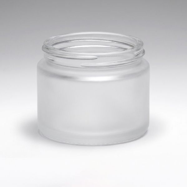 Vasetto per unguento in vetro satinato 50 ml
