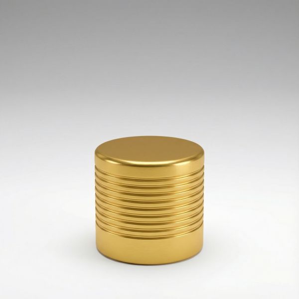 Aluminium Schraubverschluss gold 18/410