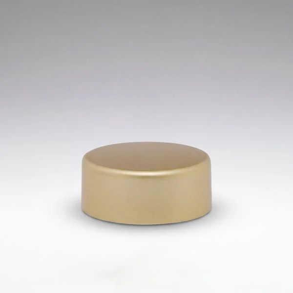 Bouchon à vis doré 33/400 pour bouteilles en verre
