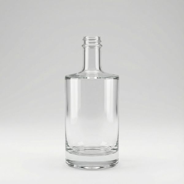 Glasflasche glasklar 500ml