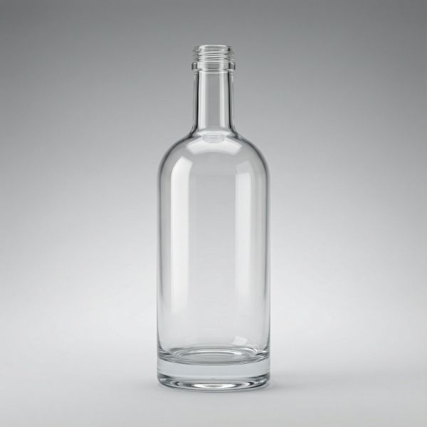 1000ml Glasflasche glasklar