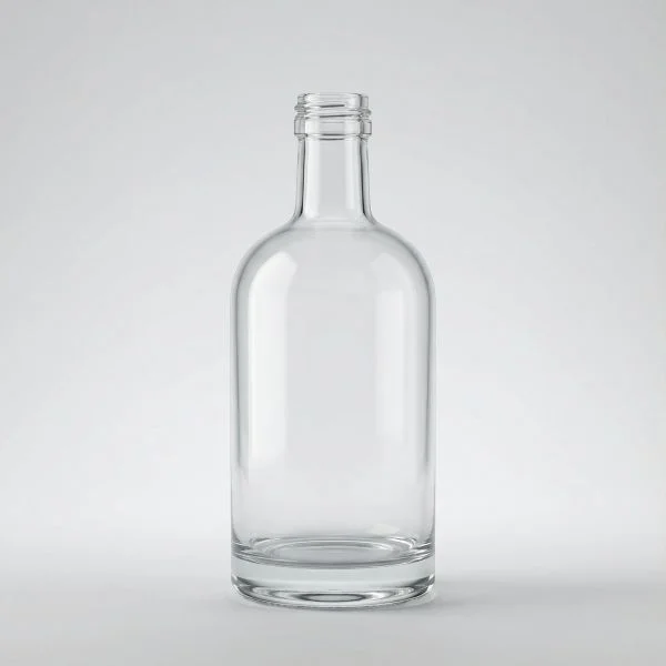 500 ml Bouteille en verre transparente