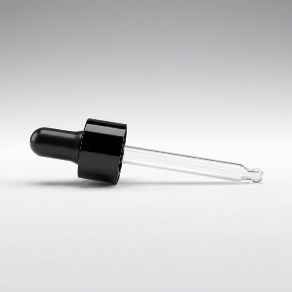 Pipette schwarz 82 mm 20/410