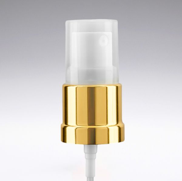 Spray Zerstäuber Aluminium weiss/gold 18/410