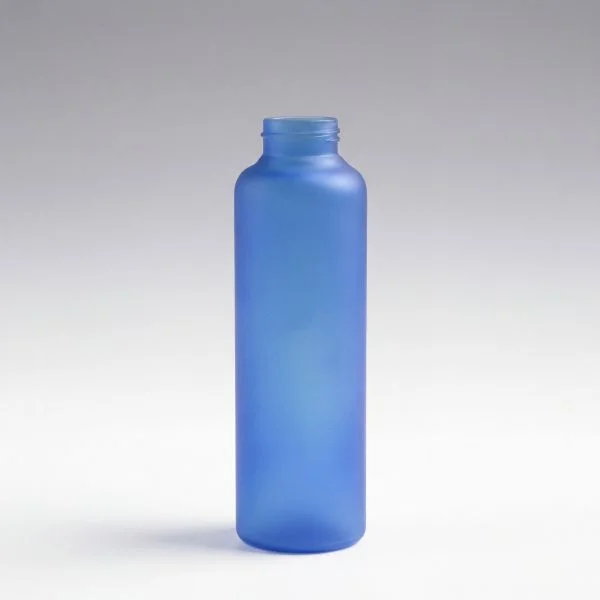 500 ml bottiglia in vetro blu opaco al 100 % in vetro borosilicato