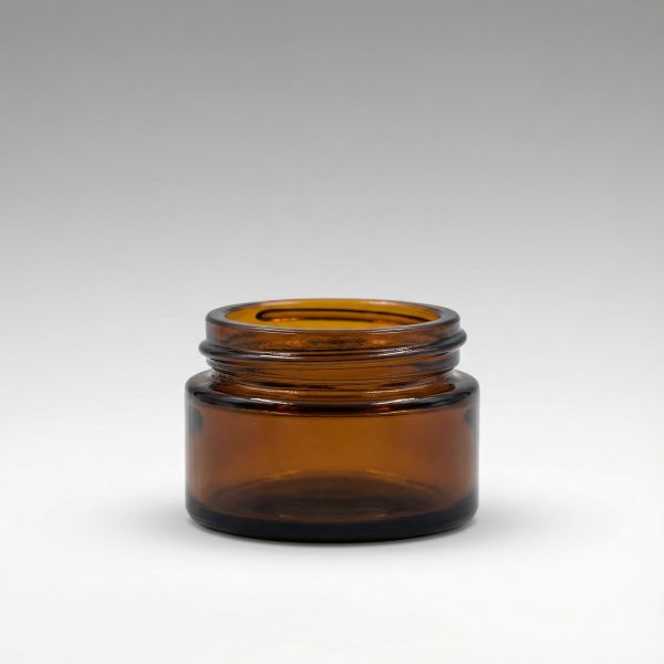 5 ml Salbendose Glas braun