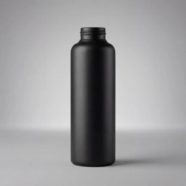 500 ml bottiglia in vetro nero opaco al 100 % in vetro borosilicato