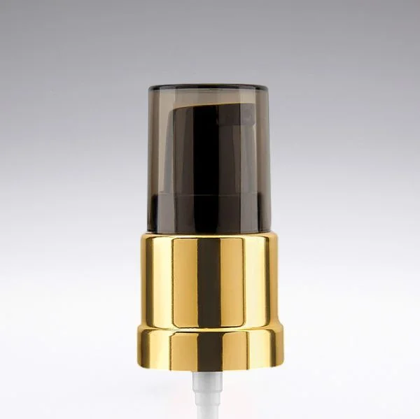 Lotionsspender mit Staub-Schutzkappe gold/schwarz 18/410