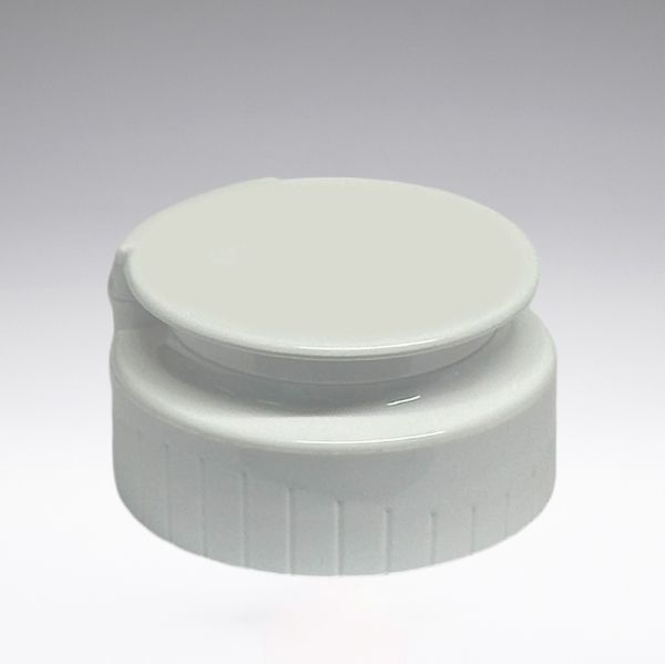 FlipTop Verschluss weiss mit Membrane und Sealing Liner 38/400