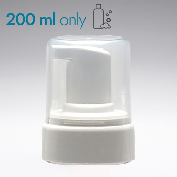 Foamer Verschluss mit Überkappe weiss für 200 ml Flaschen 43/410