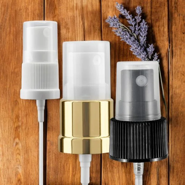 Spray atomiser aluminum black/gold 18/410