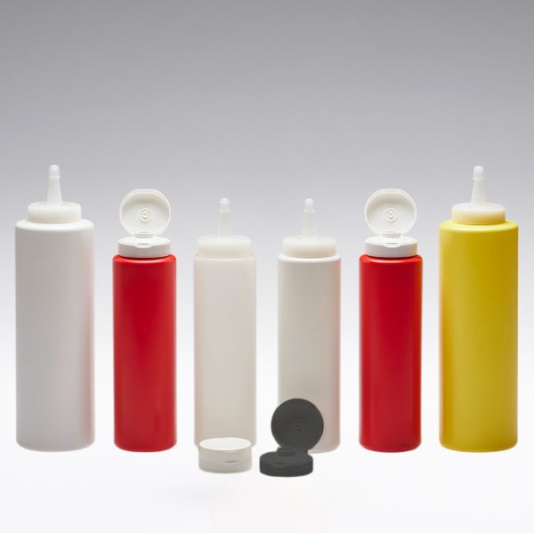 250 ml Quetschflaschen transparent 38/400