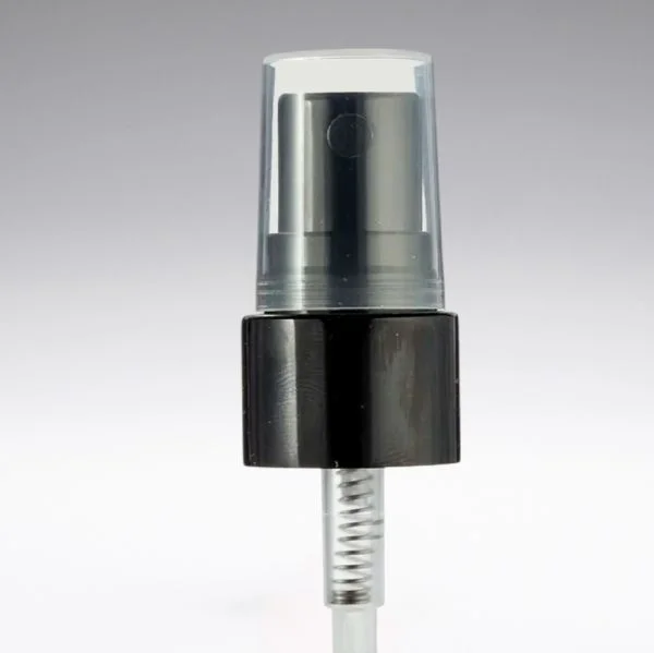 Spray atomiser 24/410 black with tube length 179 mm