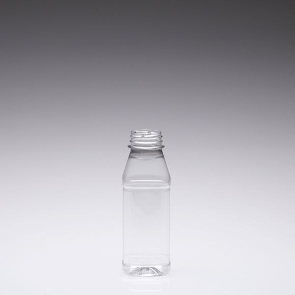 330 ml Saftflasche quadratisch PET 38mm 2-Start