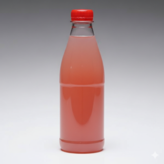 1000 ml Saftflasche rund PET 38mm 2-Start