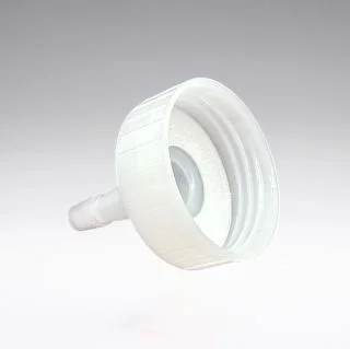 500 ml Bottiglie trasparenti da spremere con tappi applicatori trasparenti e rivestimento in PE 38/400
