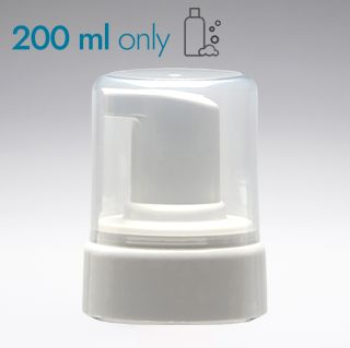 Foamer Verschluss mit Überkappe weiss für 200 ml Flaschen 43/410