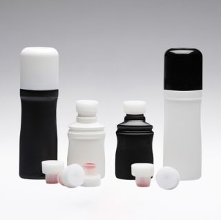 100 ml Schwammaufträger Flasche schwarz