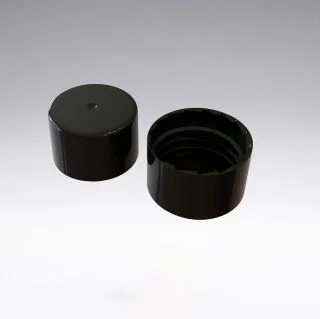 Schwarzer Schraubverschluss 28/410 aus Kunststoff – Art. 95641011