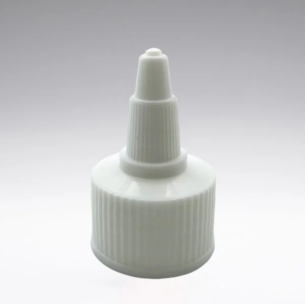 Tappo di misurazione Twist-Off bianco 28/410 con guarnizione in schiuma PE