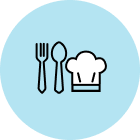 Für  <br>Lebensmittel